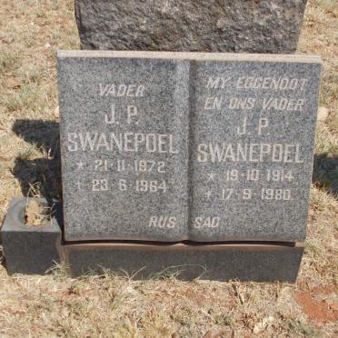 SWANEPOEL J.P. 1872-1964 :: SWANEPOEL J.P. 1914-1980