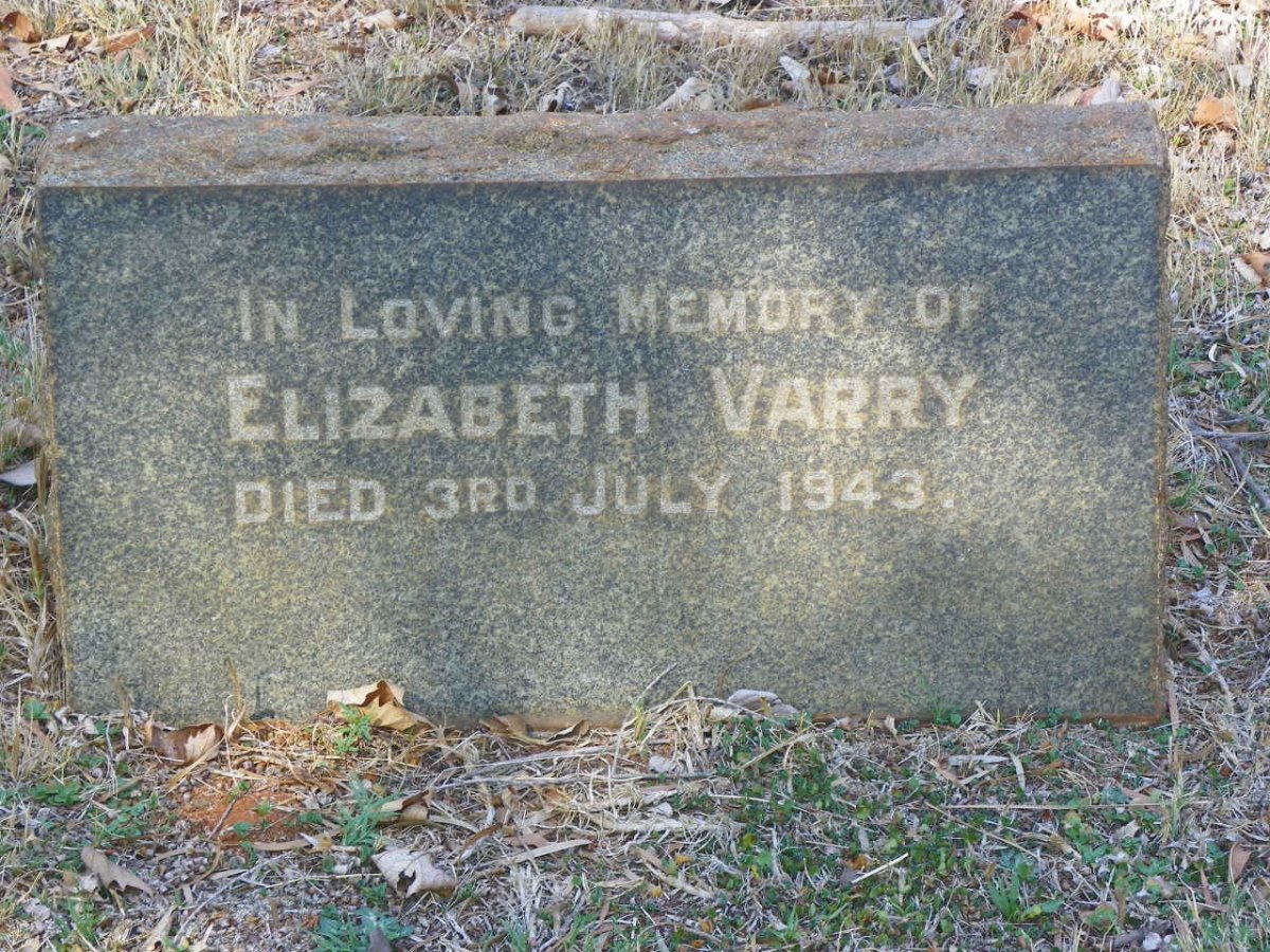 VARRY Elizabeth -1943