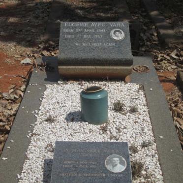 VARA W. May Hope 1920-2011 :: VARA Eugenie Avril 1941-1957