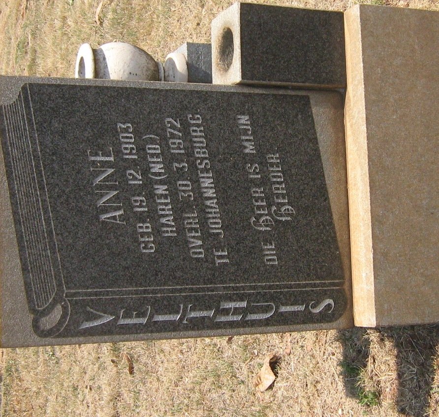 VELTHUIS Anne 1903-1972