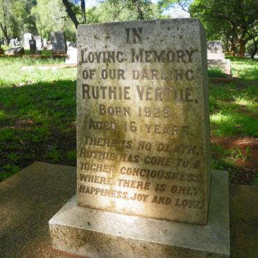 VERTUE Ruthie 1929-