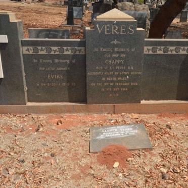 VERES E.L. -1958 :: VERES Evike 1937-1939 :: VERES Elemer 1904-1978