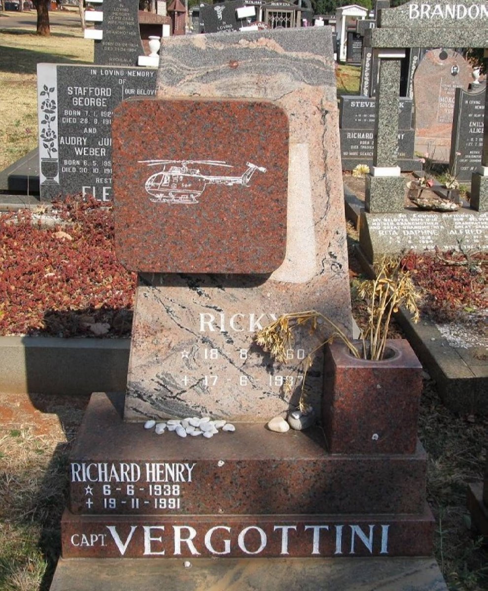 VERGOTTINI Richard Henry 1938-1991 :: VERGOTTINI Ricky 1960-1987