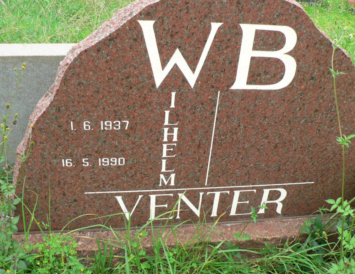 VENTER Wilhelm 1937-1990