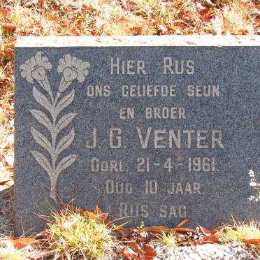 VENTER J.G. -1961