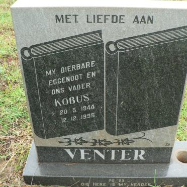 VENTER Kobus 1944-1995