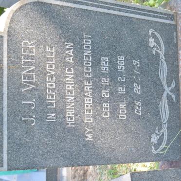 VENTER J.J. 1923-1966