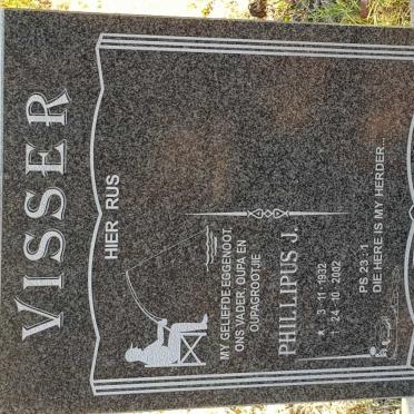 VISSER Phillipus J. 1932-2002