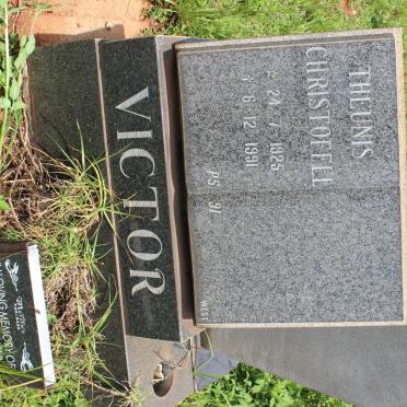 VICTOR Theunis Christoffel 1925-1991