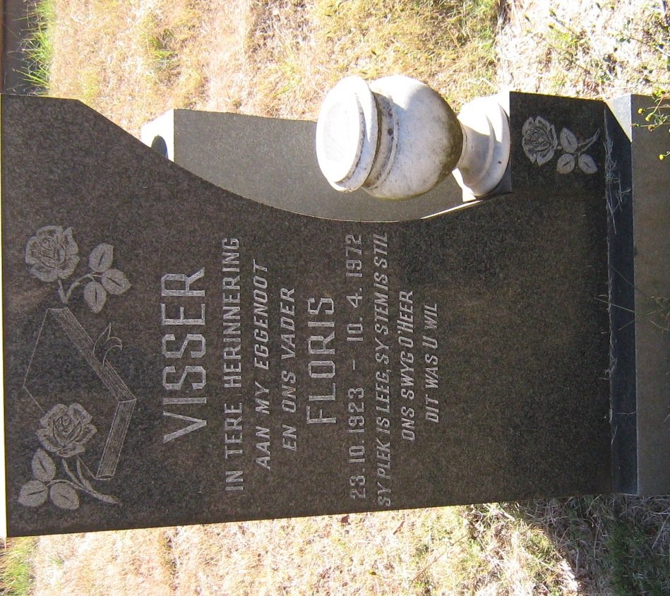 VISSER Floris 1923-1972
