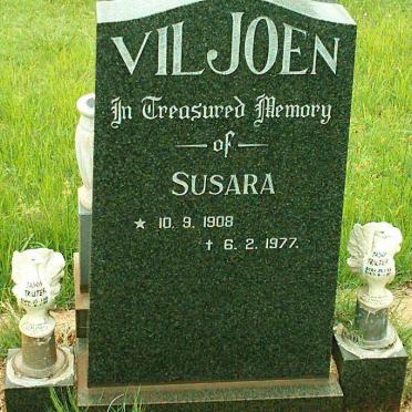 VILJOEN Susara 1908-1977