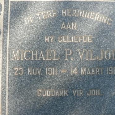 VILJOEN Michael P. 1911-1962