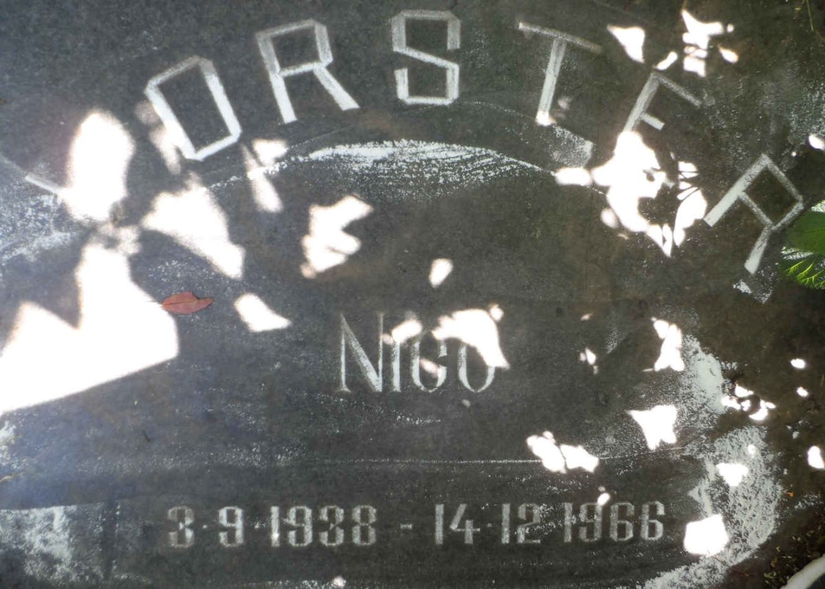 VORSTER Nico 1938-1966