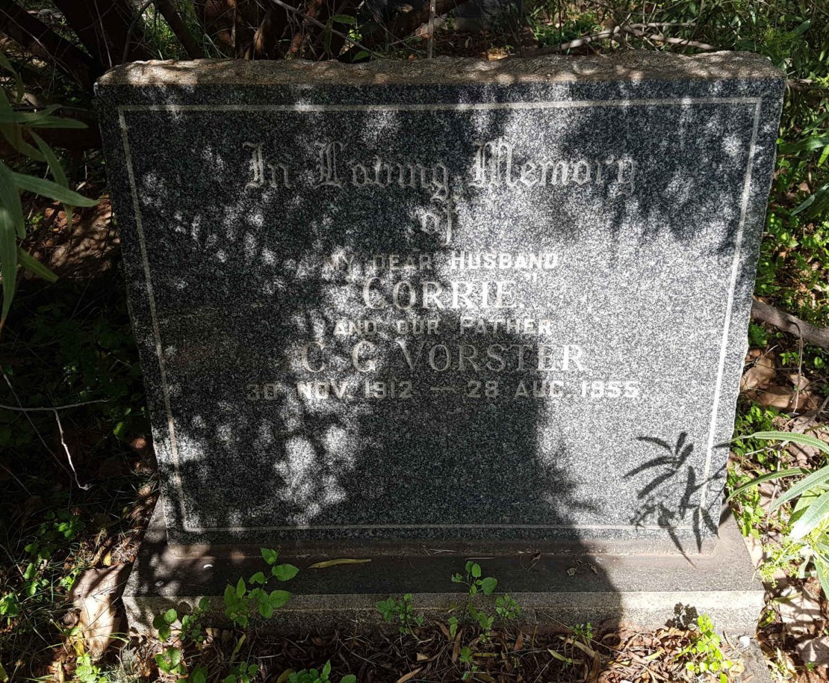 VORSTER C.G. 1912-1955