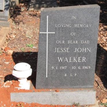 WALKER Jesse John 1917-1969