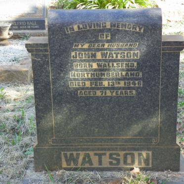 WATSON John -1946