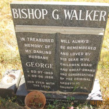 WALKER George 1905-1986 :: WALKER ?vy