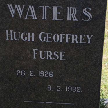 WATERS Hugh Geoffrey Furse 1926-1982