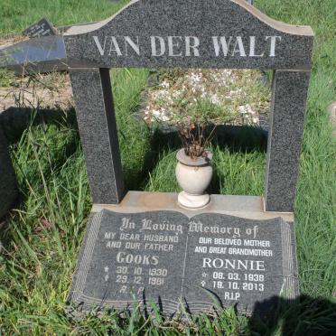 WALT Gooks, van der 1930-1981 &amp; Ronnie 1938-2013