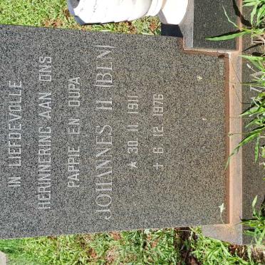 WALT Johannes H., v.d. 1911-1976
