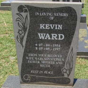 WARD Kevin 1954-1997