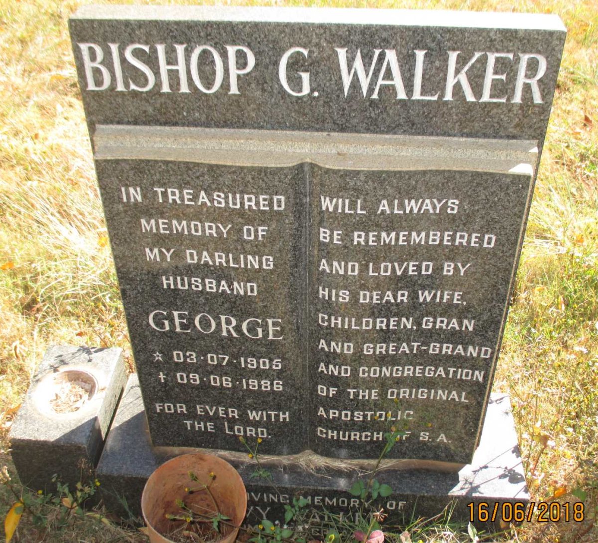 WALKER George 1905-1986 :: WALKER ?vy