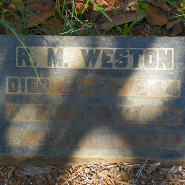 WESTON R.M. -1944