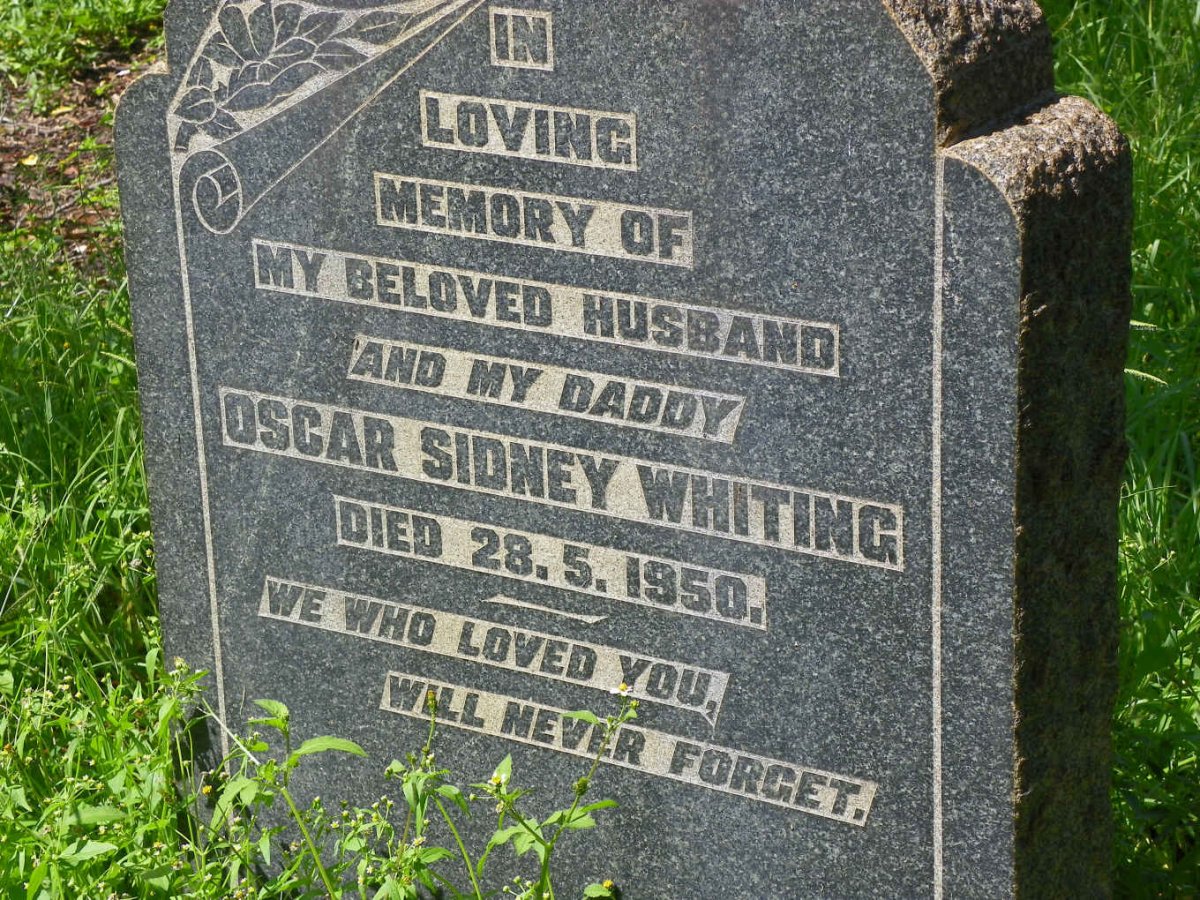 WHITING Oscar Sidney -1950