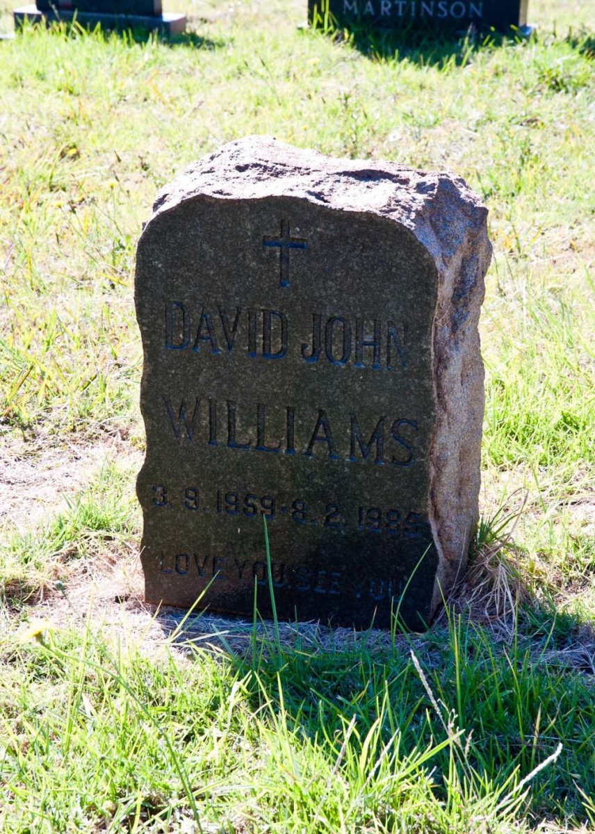 WILLIAMS David John 1959-1985