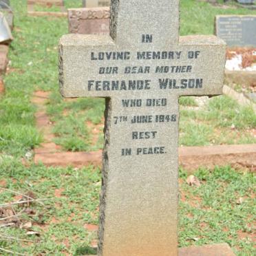 WILSON Fernande -1948