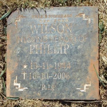 WILSON Phillip 1944-2006