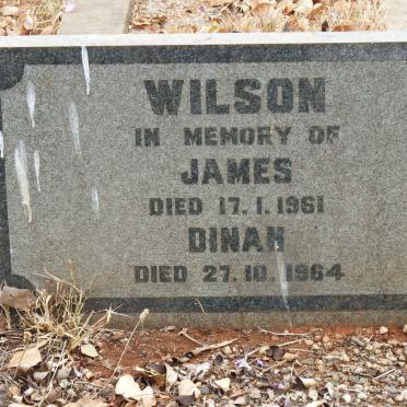 WILSON James -1961 &amp; Dinah -1964