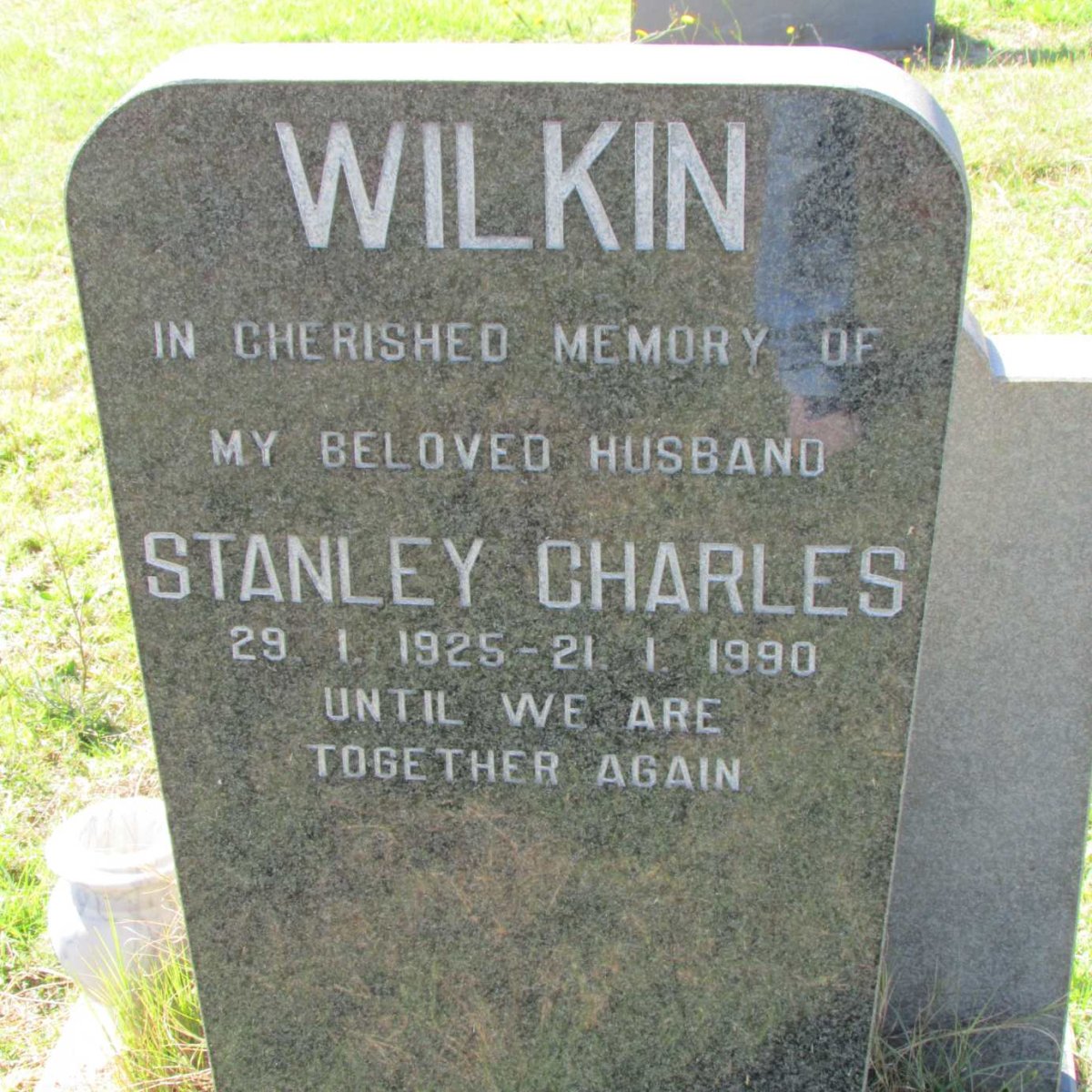 WILKIN Stanley Charles 1925-1990