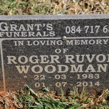 WOODMAN Roger Ruvon 1983-2014