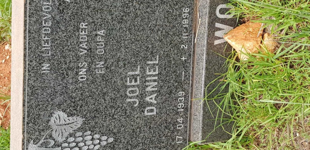 WOEST Joel Daniel 1939-1996