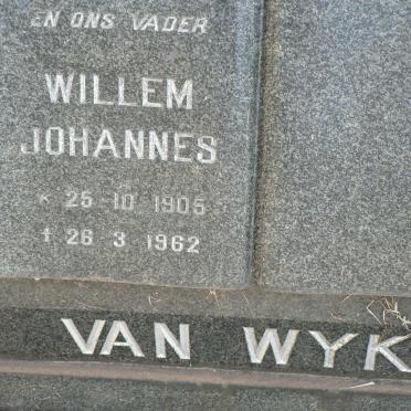 WYK Willem Johannes, van 1905-1962