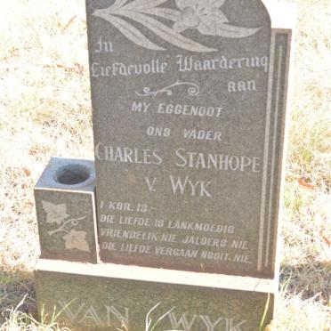 WYK Charles Stanhope, van