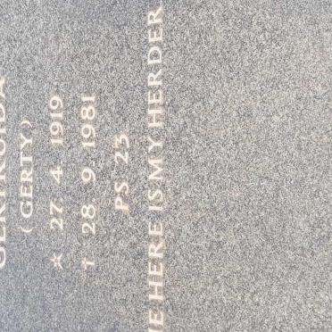 WYK Gertruida, van 1919-1981
