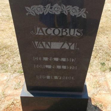 ZYL Jacobus, van 1917-1970