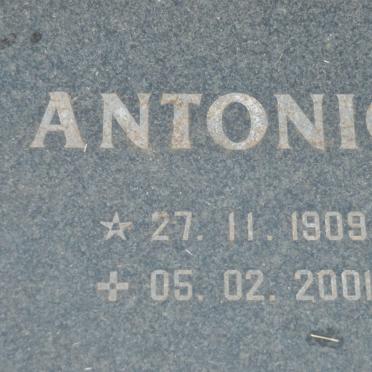 ZANETTI Antonio 1909-2001 &amp; Matilda 1917-1993
