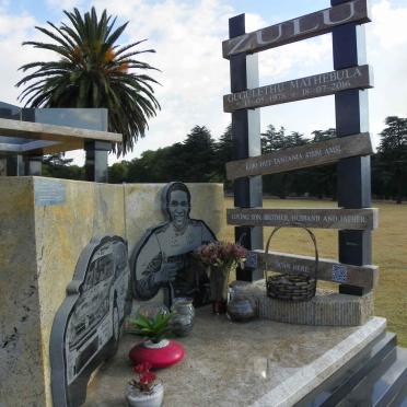 ZULU Gugulethu Mathebula 1978-2016