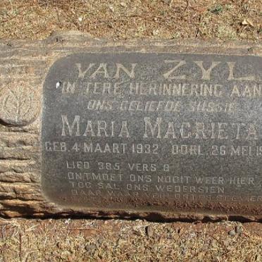 ZYL Maria Magrieta, van 1932-1976
