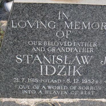 IDZIK Stanislaw J. 1918-1982