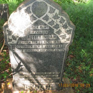 INDAN Dorothea 1878-1948