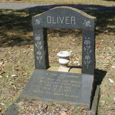 OLIVER William Edward 1913-1957