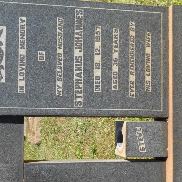 OOSTHUIZEN Stephanus Johannes -1957