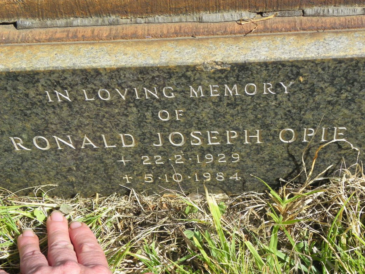 OPIE Amy Florence -1969 :: OPIE Ronald Joseph 1929-1984