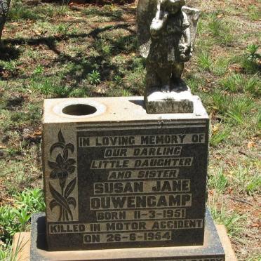 OUWENCAMP Susan Jane 1951-1954