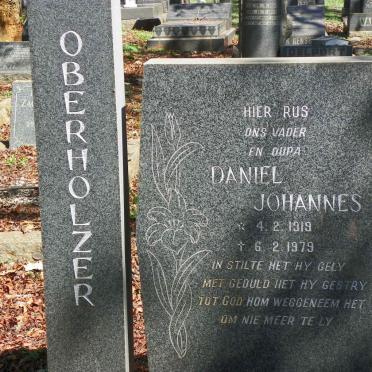 OBERHOLZER Daniel Johannes 1919-1979