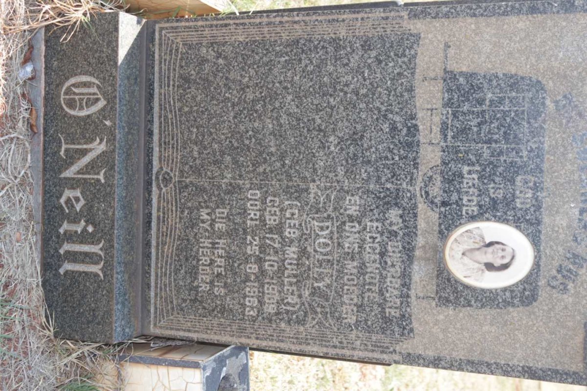 O'NEILL Dolly nee MULLER 1909-1963